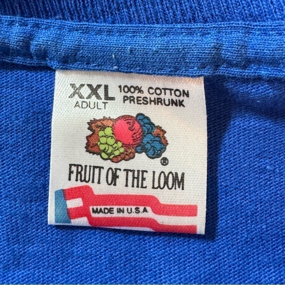 Fruit Of The Loom Vintage Single Stitch Graphic Tee Shirt 1993 Reminisce XXL - Picture 7 of 7